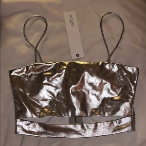 LF MILLAU HOLO CROP TOP